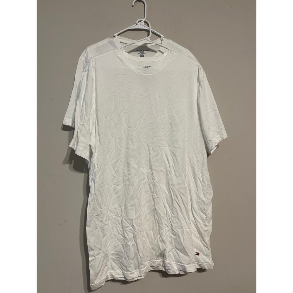 Tommy Hilfiger White Crewneck T-Shirt Bundle of 2 in  Size XL
